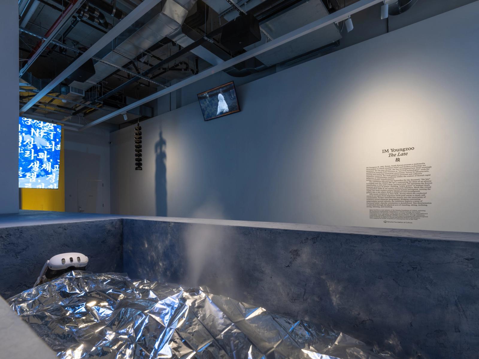 Installation view of “IM Youngzoo: The Late 故,” on view at Space ZeroOne from May 15 through July 25, 2026. Photo: Jason Mandella